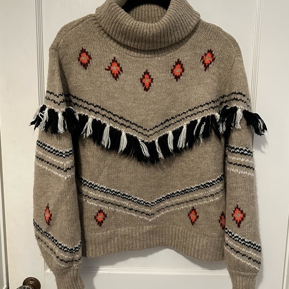 Lou & Grey Fringe Sweater M - Picture 1 of 7